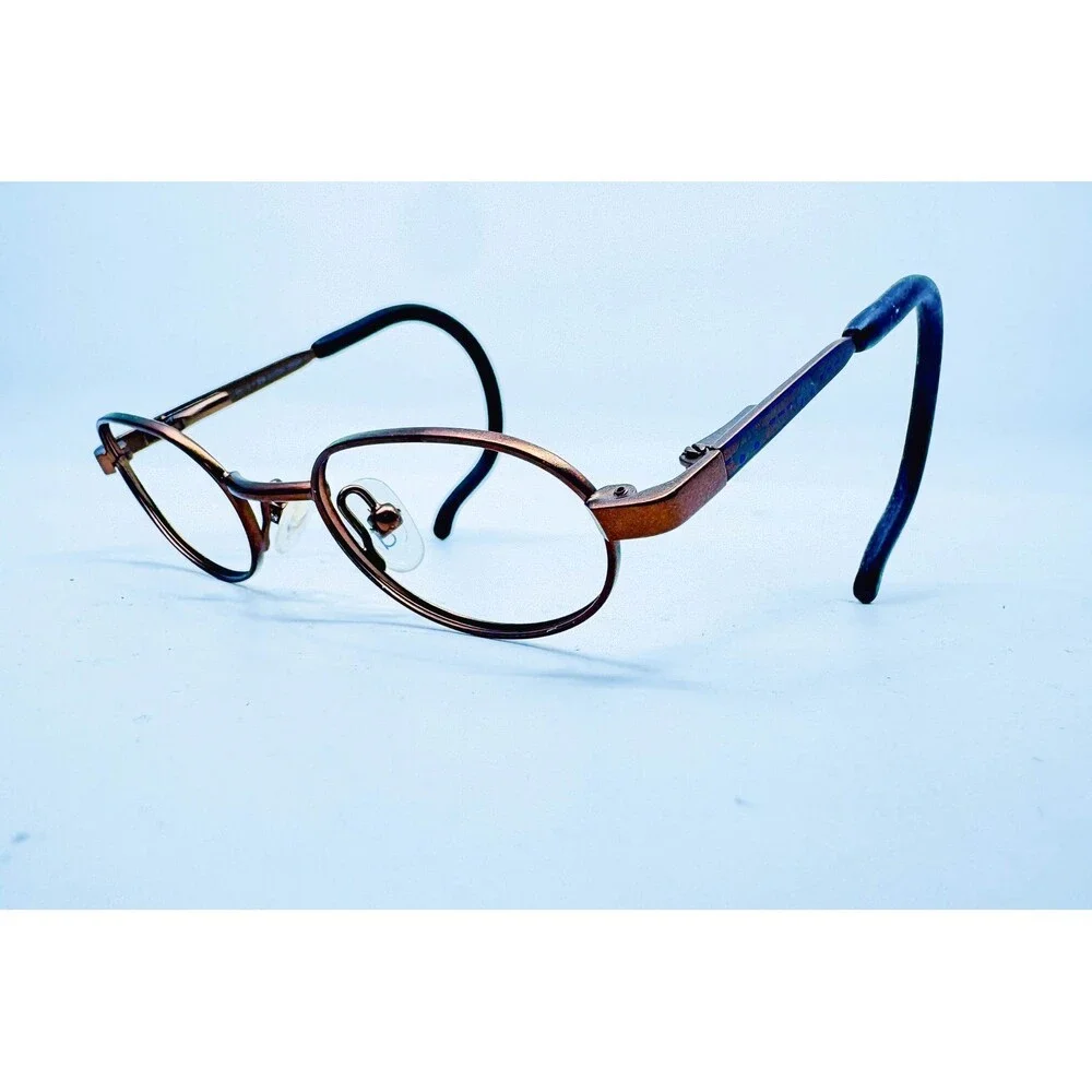 Dilli Dalli Eyeglasses Kids Brown Oval Lil Bean 35-16 35mm